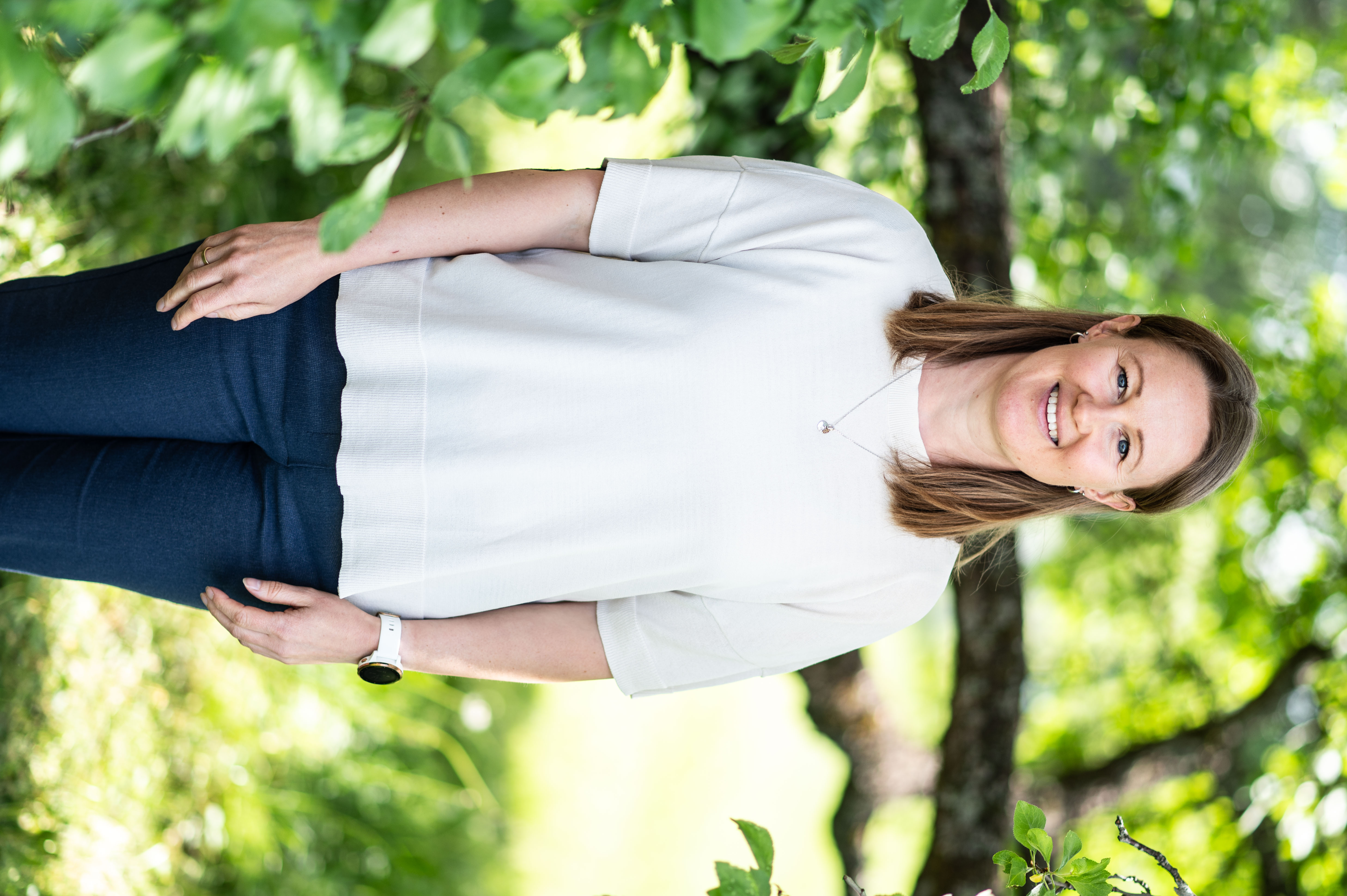 KLIMAFORSKEREN: Karianne Ødemark har doktorgrad i ekstremnedbør og er klimaforsker ved Meteorologisk institutt. (Foto: Vilde Jagland)